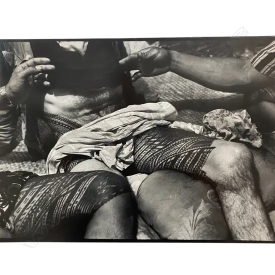 Mark Adams (1949-) - 1979. Chalfont Crescent, Mangere, south Auckland. Tony Fomison. Tufuga tatatau: Sua Suluape Paulo II,